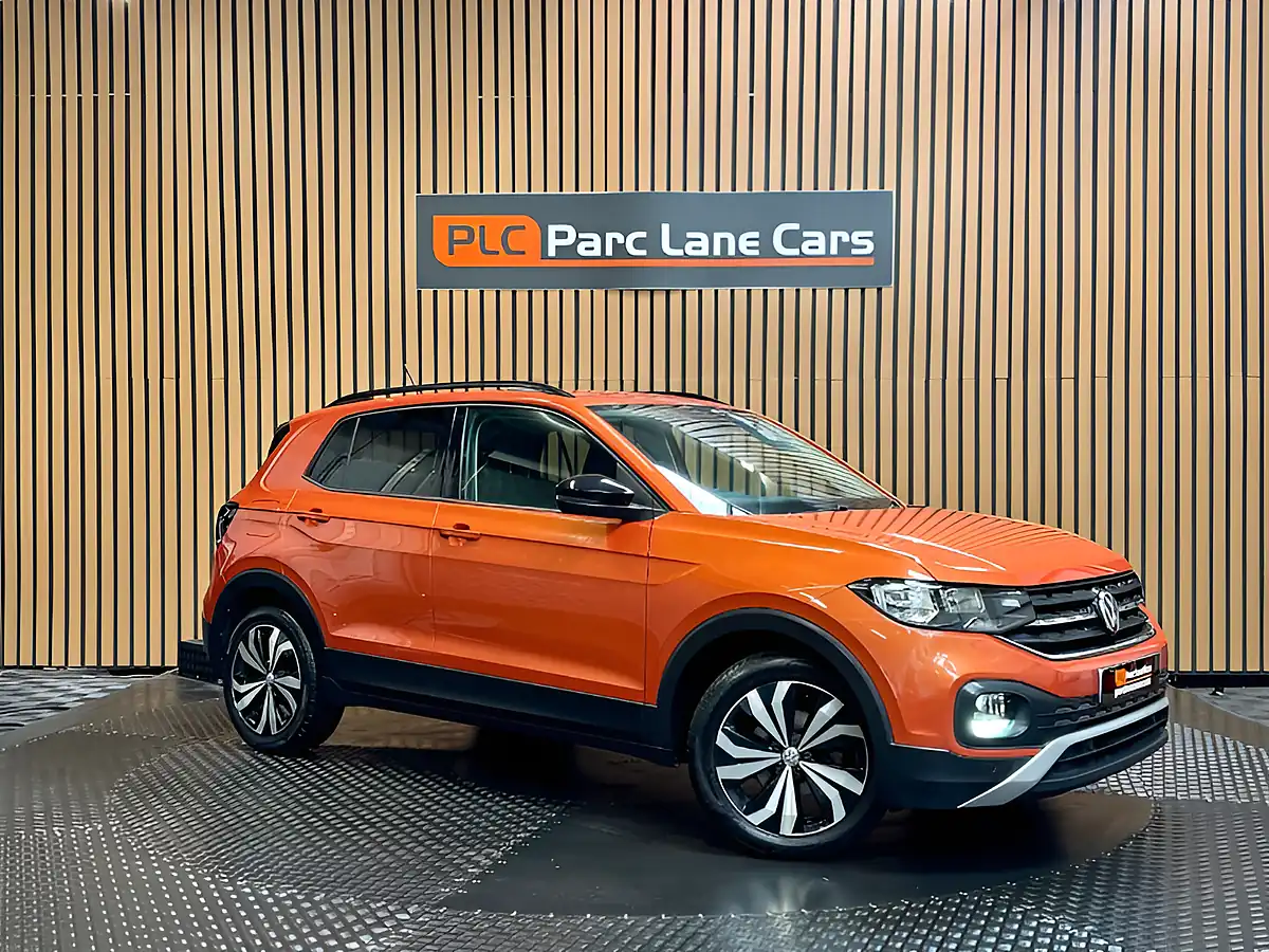 Used 2020 Volkswagen T-Cross Se Energetic Orange - Front View