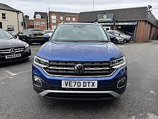 Used 2020 Volkswagen T-Cross Sel Blue - Interior and Exterior details 2