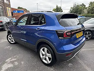 Used 2020 Volkswagen T-Cross Sel Blue - Interior and Exterior details 3