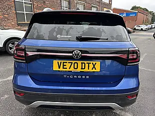 Used 2020 Volkswagen T-Cross Sel Blue - Interior and Exterior details 4