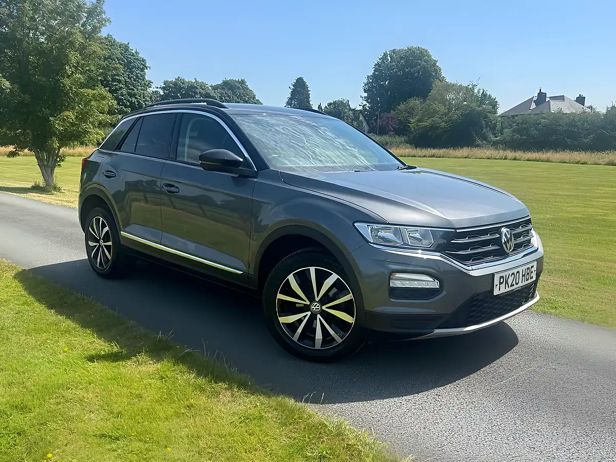 Used 2020 Volkswagen T-Roc Design Grey - Front View