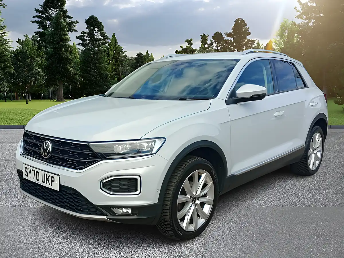Used 2020 Volkswagen T-Roc Evo Silver - Front View