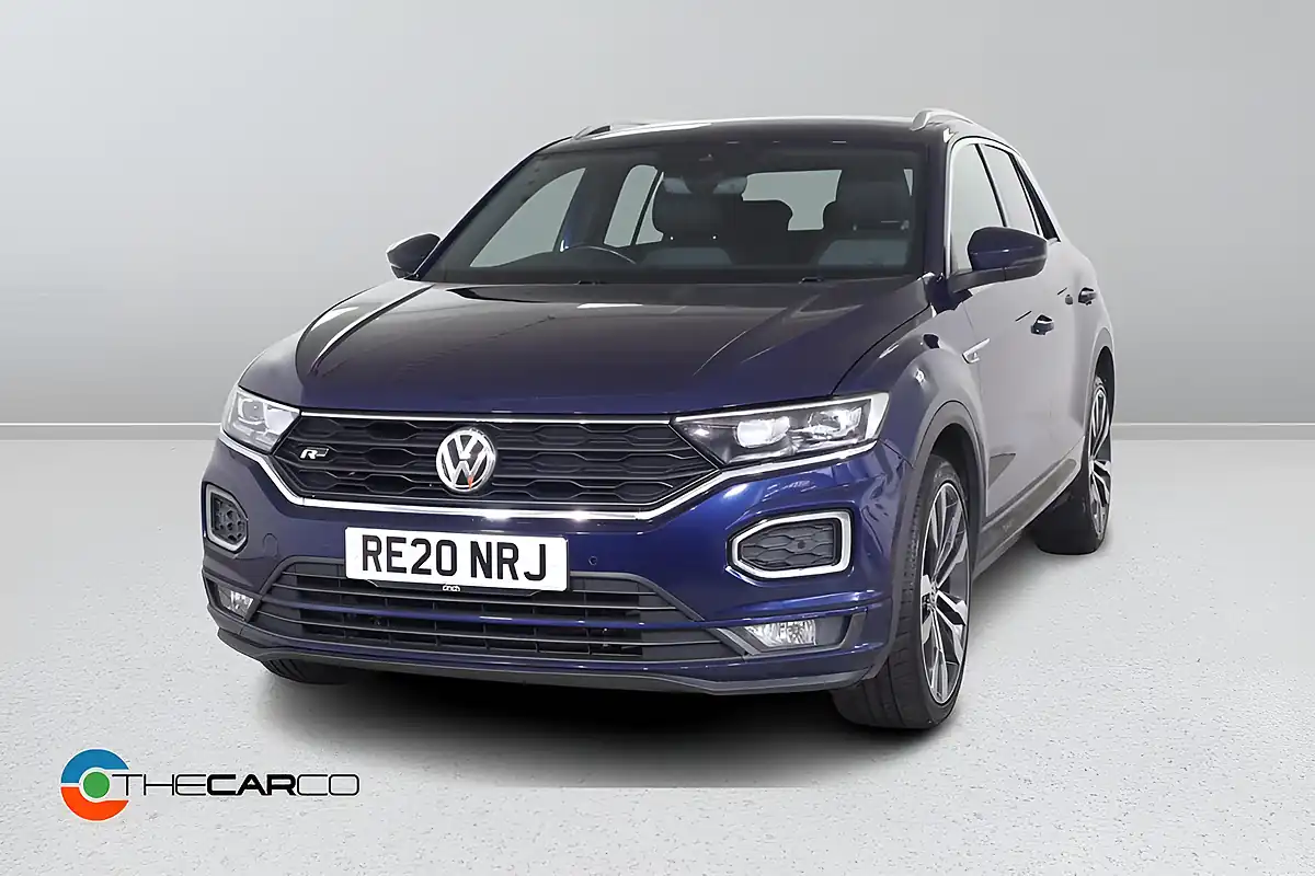 Used 2020 Volkswagen T-Roc R-Line Blue - Interior and Exterior details 4