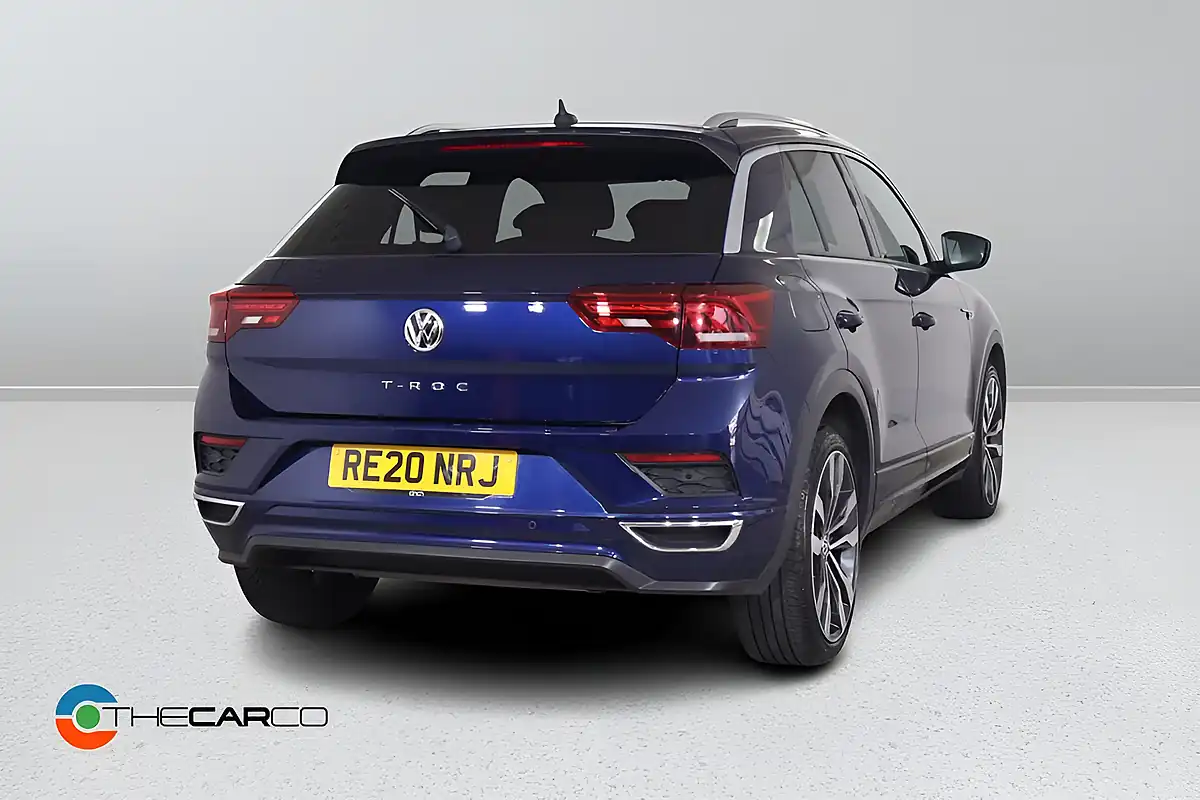 Used 2020 Volkswagen T-Roc R-Line Blue - Interior and Exterior details 9