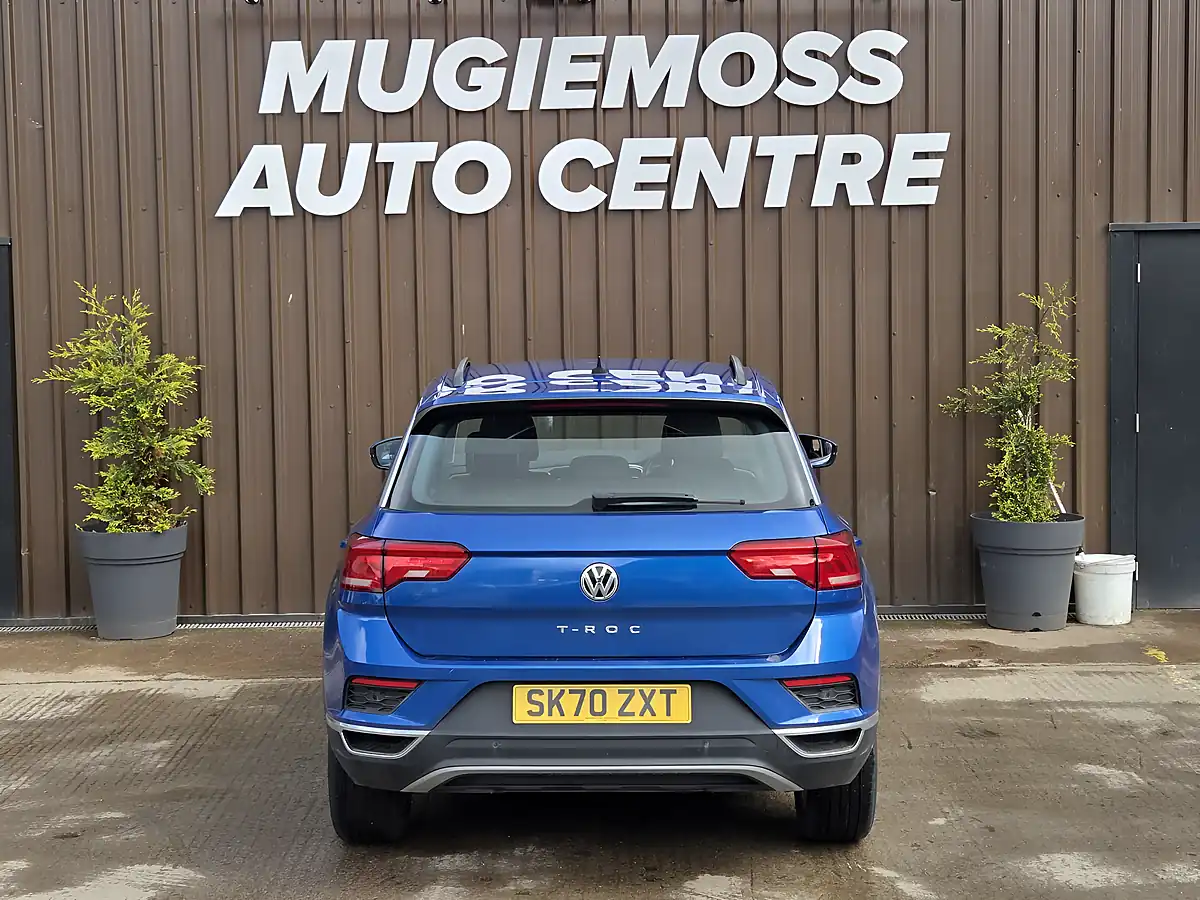 Used 2020 Volkswagen T-Roc Se Blue - Interior and Exterior details 5