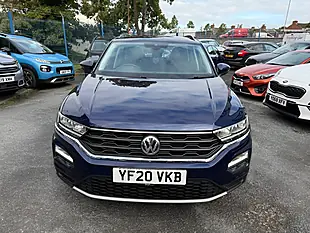 Used 2020 Volkswagen T-Roc Se Blue - Interior and Exterior details 8