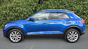 Used 2020 Volkswagen T-Roc Sel Ravenna Blue Metallic - Interior and Exterior details 2