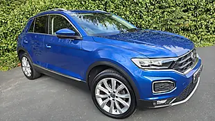 Used 2020 Volkswagen T-Roc Sel Ravenna Blue Metallic - Interior and Exterior details 7