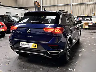 Used 2020 Volkswagen T-Roc United Ltd Edition Metallic Blue - Interior and Exterior details 14