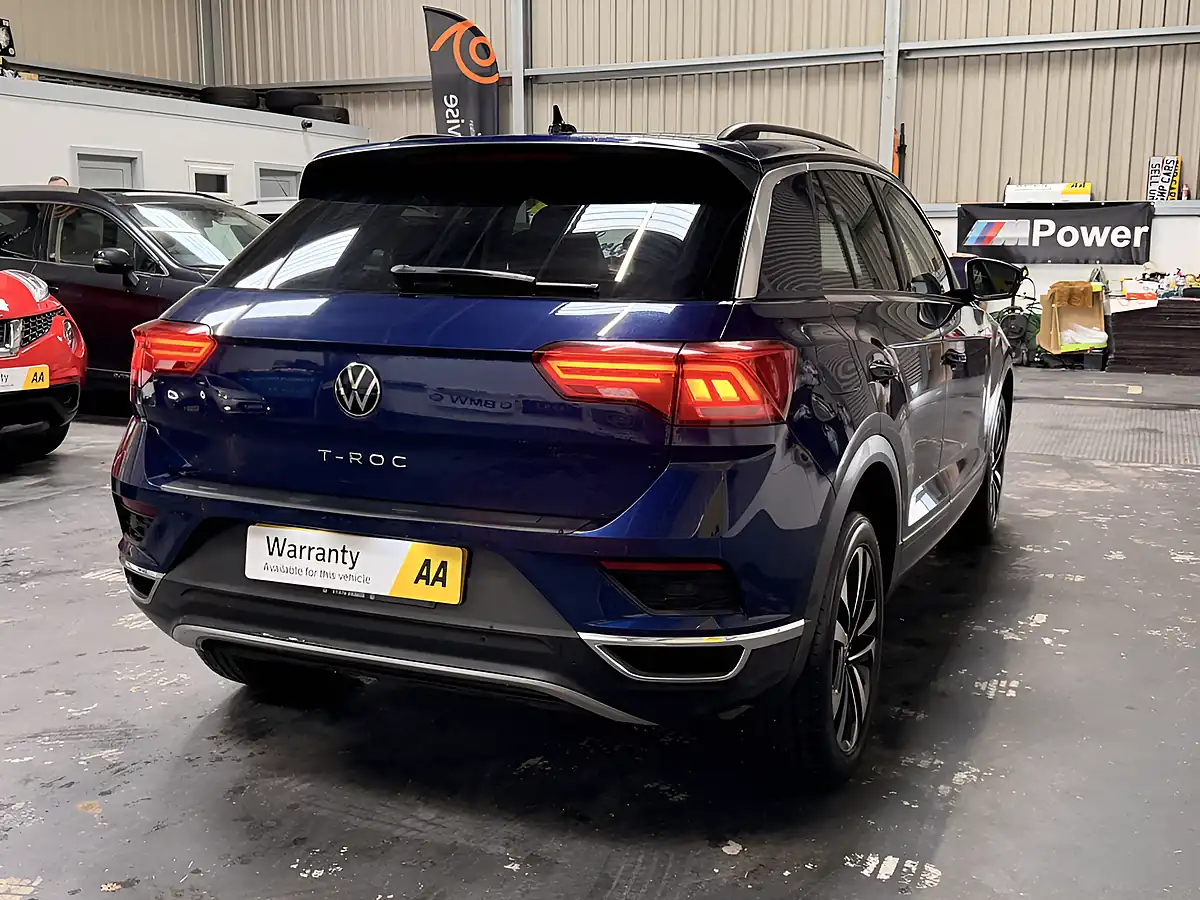 Used 2020 Volkswagen T-Roc United Ltd Edition Metallic Blue - Interior and Exterior details 14