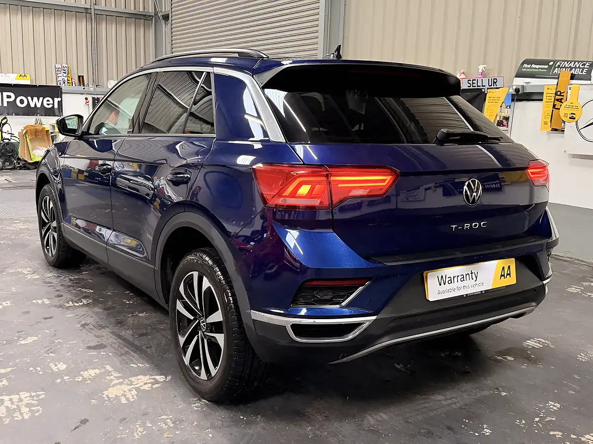 Used 2020 Volkswagen T-Roc United Ltd Edition Metallic Blue - Interior and Exterior details 9
