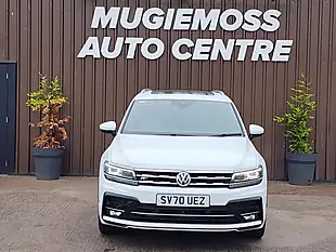 Used 2020 Volkswagen Tiguan Allspace R-Line Tech White - Interior and Exterior details 4