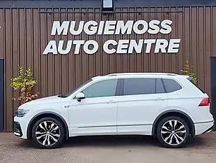 Used 2020 Volkswagen Tiguan Allspace R-Line Tech White - Interior and Exterior details 5