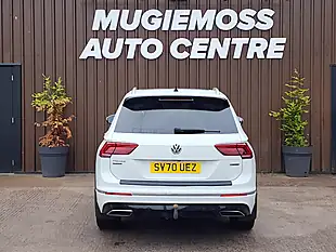 Used 2020 Volkswagen Tiguan Allspace R-Line Tech White - Interior and Exterior details 6