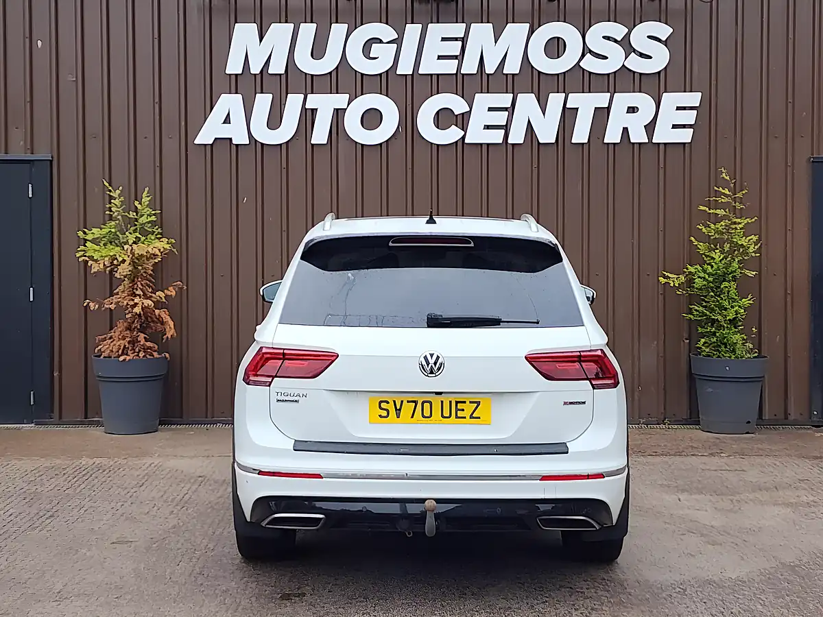 Used 2020 Volkswagen Tiguan Allspace R-Line Tech White - Interior and Exterior details 6