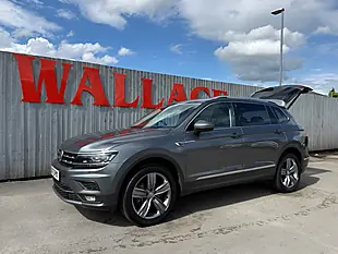 Used 2020 Volkswagen Tiguan Allspace Sel Grey - Interior and Exterior details 10