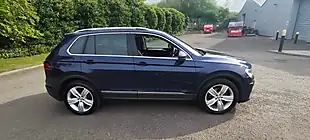 Used 2020 Volkswagen Tiguan Match Blue - Interior and Exterior details 6