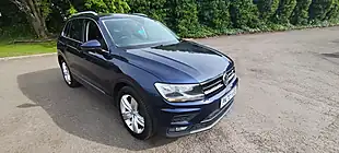 Used 2020 Volkswagen Tiguan Match Blue - Interior and Exterior details 7