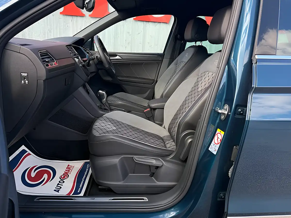 Used 2020 Volkswagen Tiguan R-Line Blue - Interior and Exterior details 2