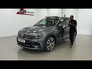Used 2020 Volkswagen Tiguan R-Line Tech Indium Grey - Interior and Exterior details 20