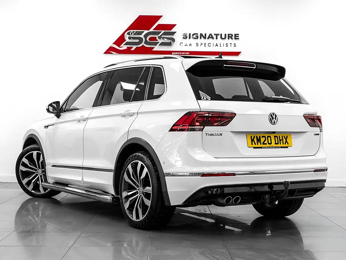 Used 2020 Volkswagen Tiguan R-Line Tech White - Interior and Exterior details 3
