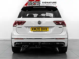 Used 2020 Volkswagen Tiguan R-Line Tech White - Interior and Exterior details 6