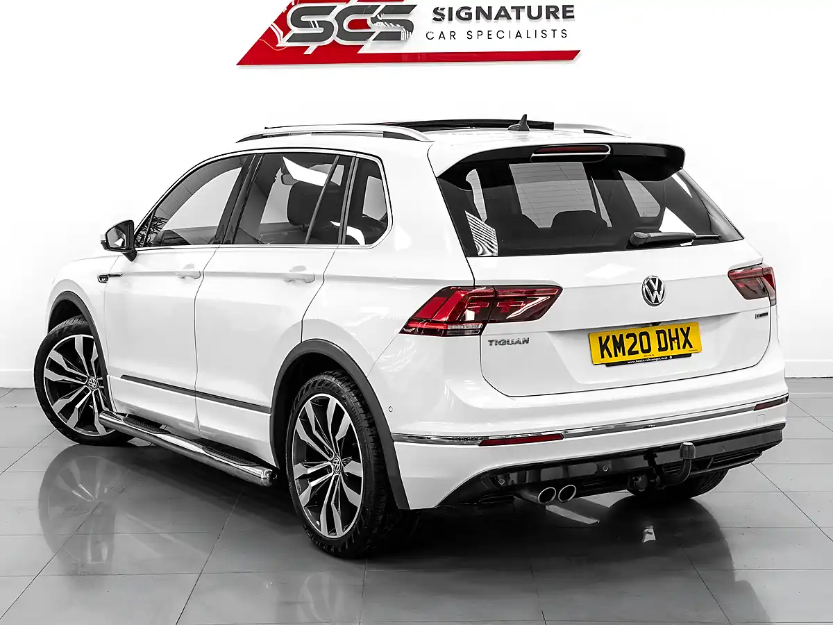 Used 2020 Volkswagen Tiguan R-Line Tech White - Interior and Exterior details 8