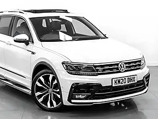 Used 2020 Volkswagen Tiguan R-Line Tech White - Interior and Exterior details 9