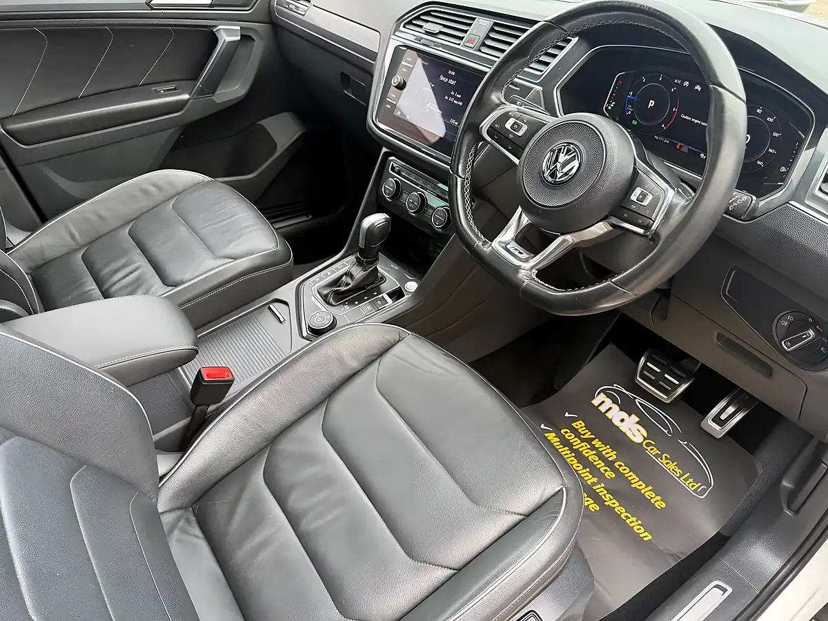 Used 2020 Volkswagen Tiguan R-Line Tech White - Interior and Exterior details 11