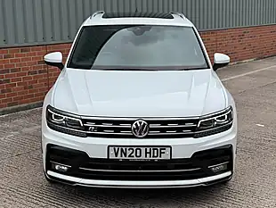 Used 2020 Volkswagen Tiguan R-Line Tech White - Interior and Exterior details 8