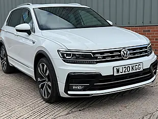 Used 2020 Volkswagen Tiguan R-Line Tech White - Interior and Exterior details 4