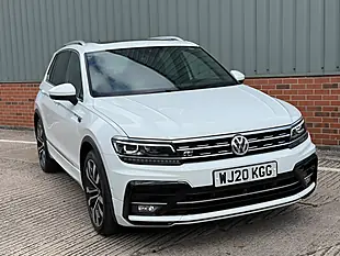 Used 2020 Volkswagen Tiguan R-Line Tech White - Interior and Exterior details 5