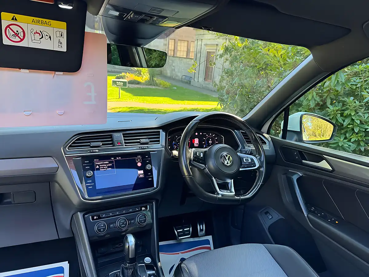 Used 2020 Volkswagen Tiguan R-Line Tech White - Interior and Exterior details 17