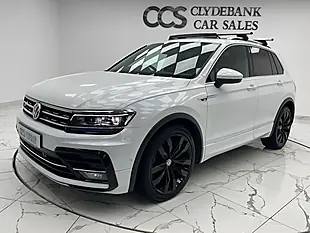 Used 2020 Volkswagen Tiguan R-Line Tech White - Interior and Exterior details 7