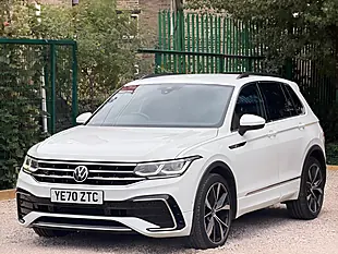 Used 2020 Volkswagen Tiguan R-Line White - Interior and Exterior details 19