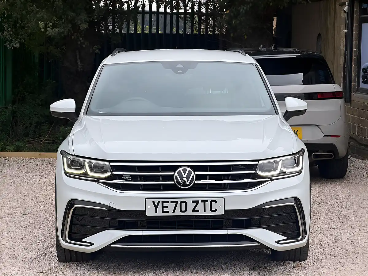 Used 2020 Volkswagen Tiguan R-Line White - Interior and Exterior details 2