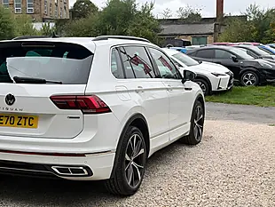Used 2020 Volkswagen Tiguan R-Line White - Interior and Exterior details 20