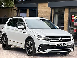 Used 2020 Volkswagen Tiguan R-Line White - Interior and Exterior details 3