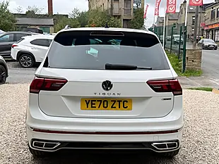 Used 2020 Volkswagen Tiguan R-Line White - Interior and Exterior details 6
