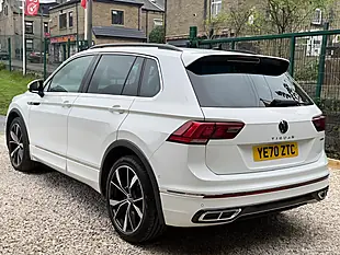 Used 2020 Volkswagen Tiguan R-Line White - Interior and Exterior details 7