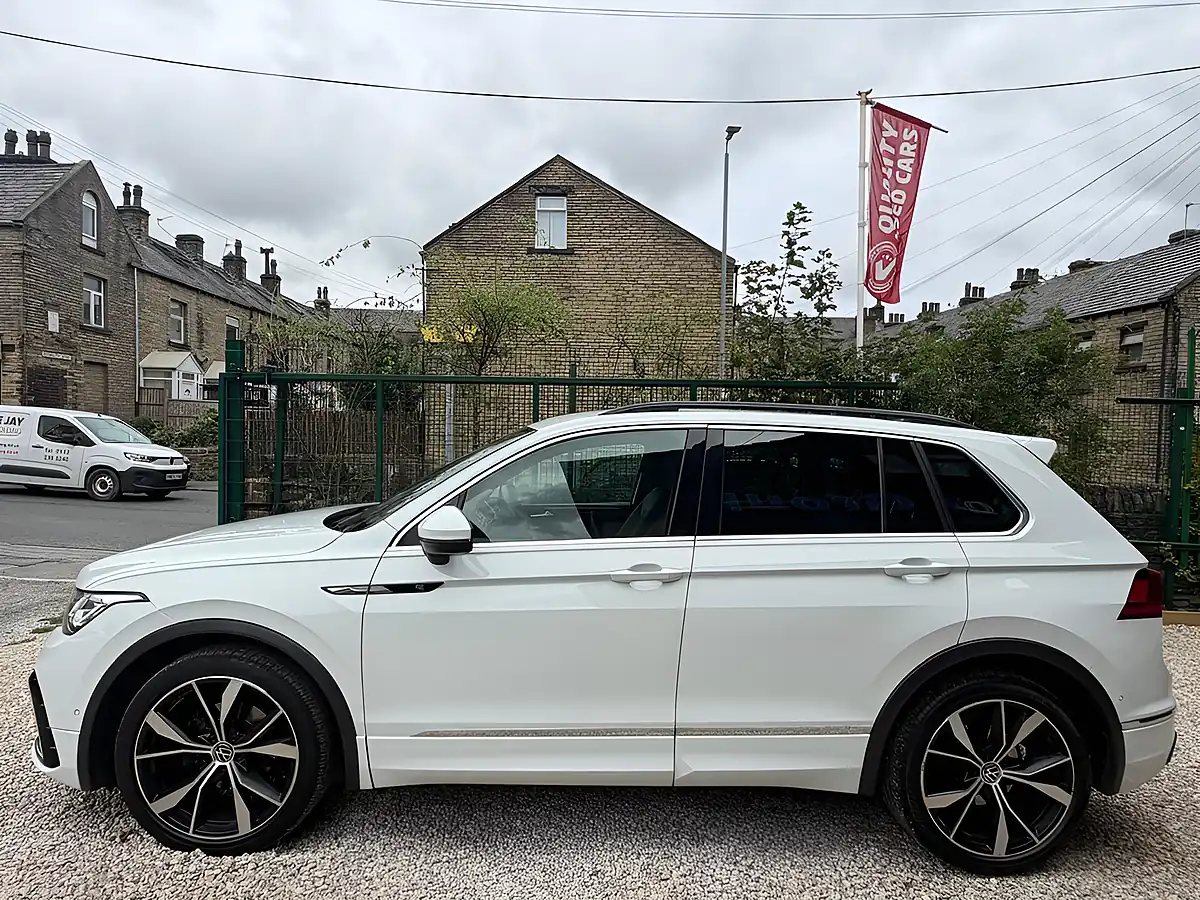 Used 2020 Volkswagen Tiguan R-Line White - Interior and Exterior details 8