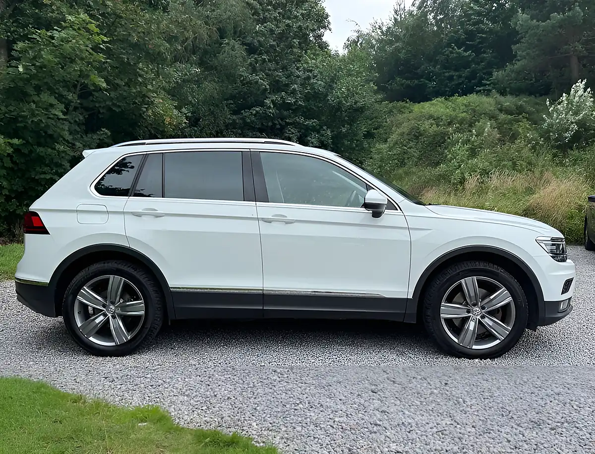 Used 2020 Volkswagen Tiguan Sel Pure White - Interior and Exterior details 2