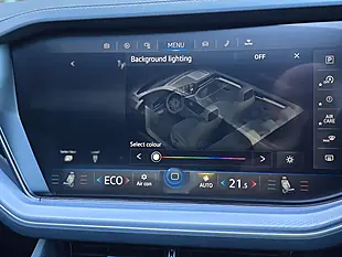 Used 2020 Volkswagen Touareg Black Edition Blue - Interior and Exterior details 17