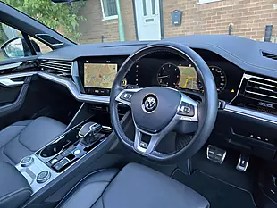 Used 2020 Volkswagen Touareg Black Edition Blue - Interior and Exterior details 5