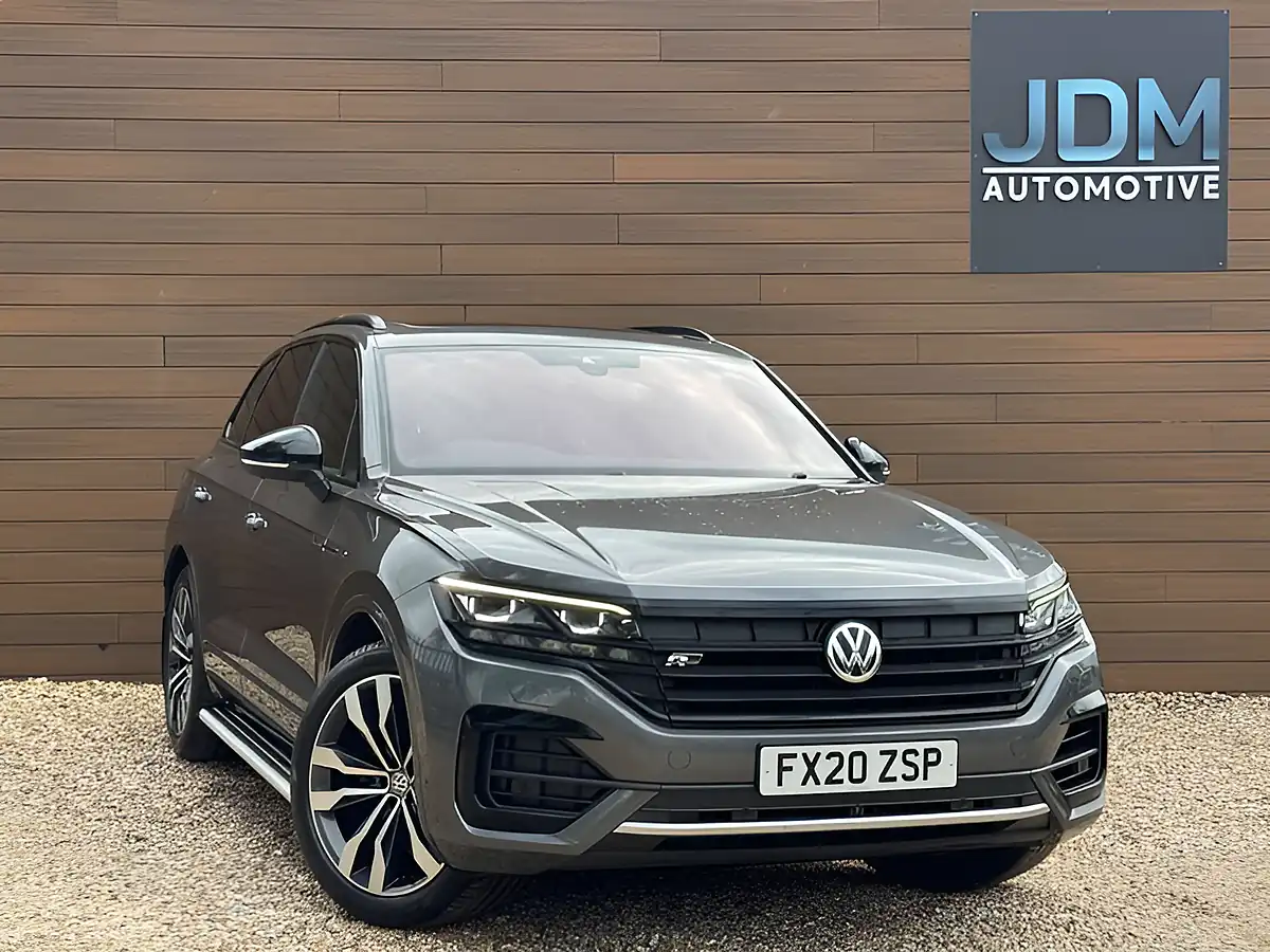 Used 2020 Volkswagen Touareg Black Edition Grey - Front View