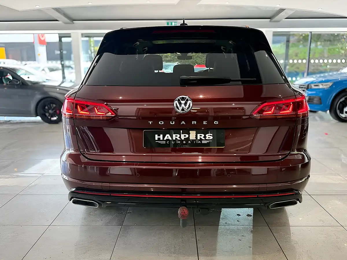 Used 2020 Volkswagen Touareg Black Edition Red - Interior and Exterior details 8