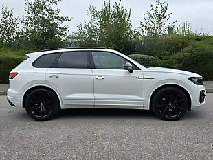 Used 2020 Volkswagen Touareg Black Edition White - Interior and Exterior details 2