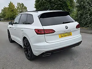 Used 2020 Volkswagen Touareg Black Edition White - Interior and Exterior details 3