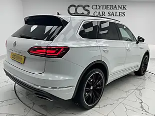 Used 2020 Volkswagen Touareg Sel White - Interior and Exterior details 3