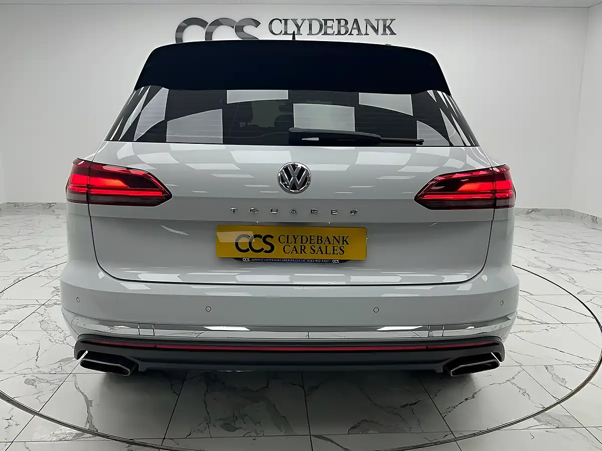 Used 2020 Volkswagen Touareg Sel White - Interior and Exterior details 4